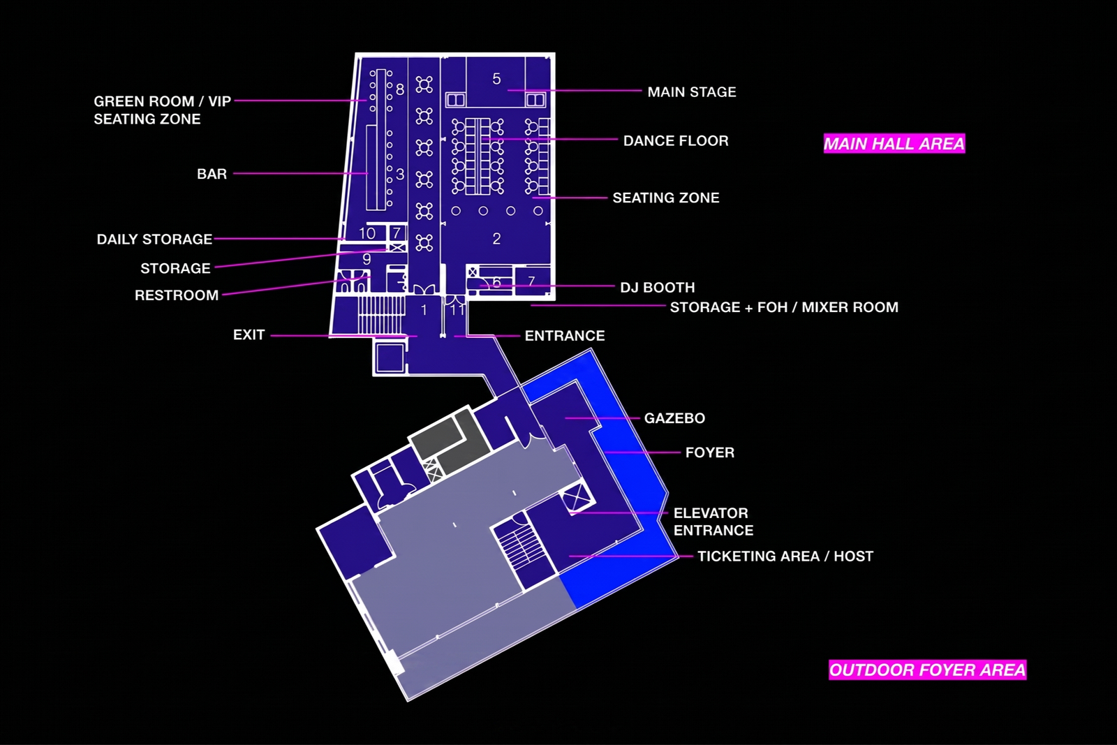 Venue Seating Layout